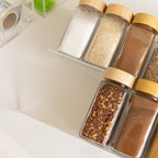Bamboo Drawer Spice Rack Pack - Little Label Co Australia - The Home of Organisation For Kitchen, Bathroom, Laundry & More