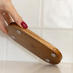 Round Acacia Tray