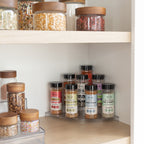 Clear 3-Tier Corner Shelf - Little Label Co The Home of Organisation For Kitchen, Bathroom, Laundry & More
