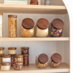 Acacia Snack Jar Packs - Little Label Co Australia - The Home of Organisation For Kitchen, Bathroom, Laundry & More