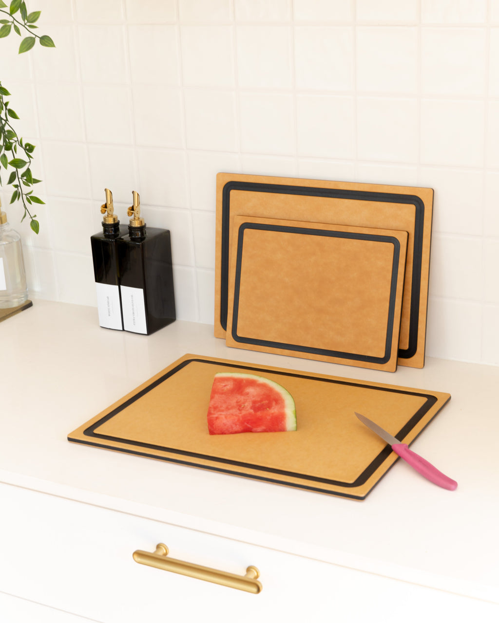 Wood Fibre Chopping Boards (3 Pack) - Little Label Co Australia - The Home of Organisation For Kitchen, Bathroom, Laundry & More