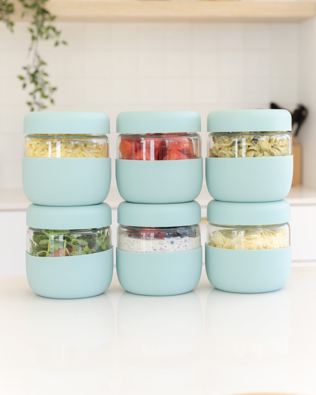 Glass Food Storage Jar - Little Label Co Australia - The Home of Organisation For Kitchen, Bathroom, Laundry & More