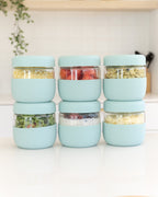 Glass Food Storage Jar - Little Label Co Australia - The Home of Organisation For Kitchen, Bathroom, Laundry & More