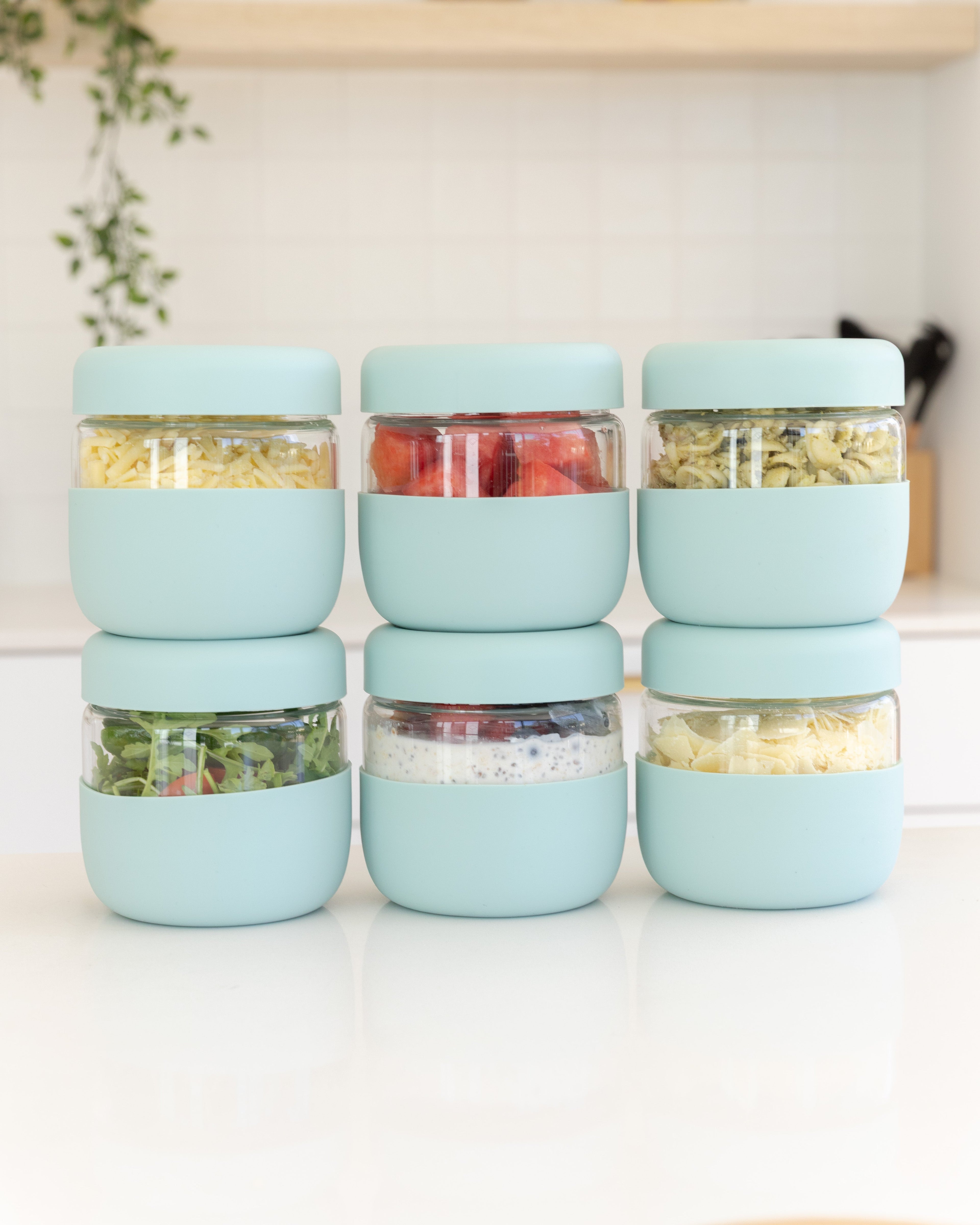 Glass Food Storage Jar - Little Label Co Australia - The Home of Organisation For Kitchen, Bathroom, Laundry & More