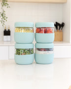 Glass Food Storage Jar - Little Label Co Australia - The Home of Organisation For Kitchen, Bathroom, Laundry & More