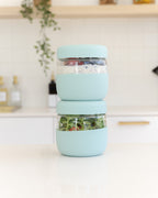 Glass Food Storage Jar - Little Label Co Australia - The Home of Organisation For Kitchen, Bathroom, Laundry & More