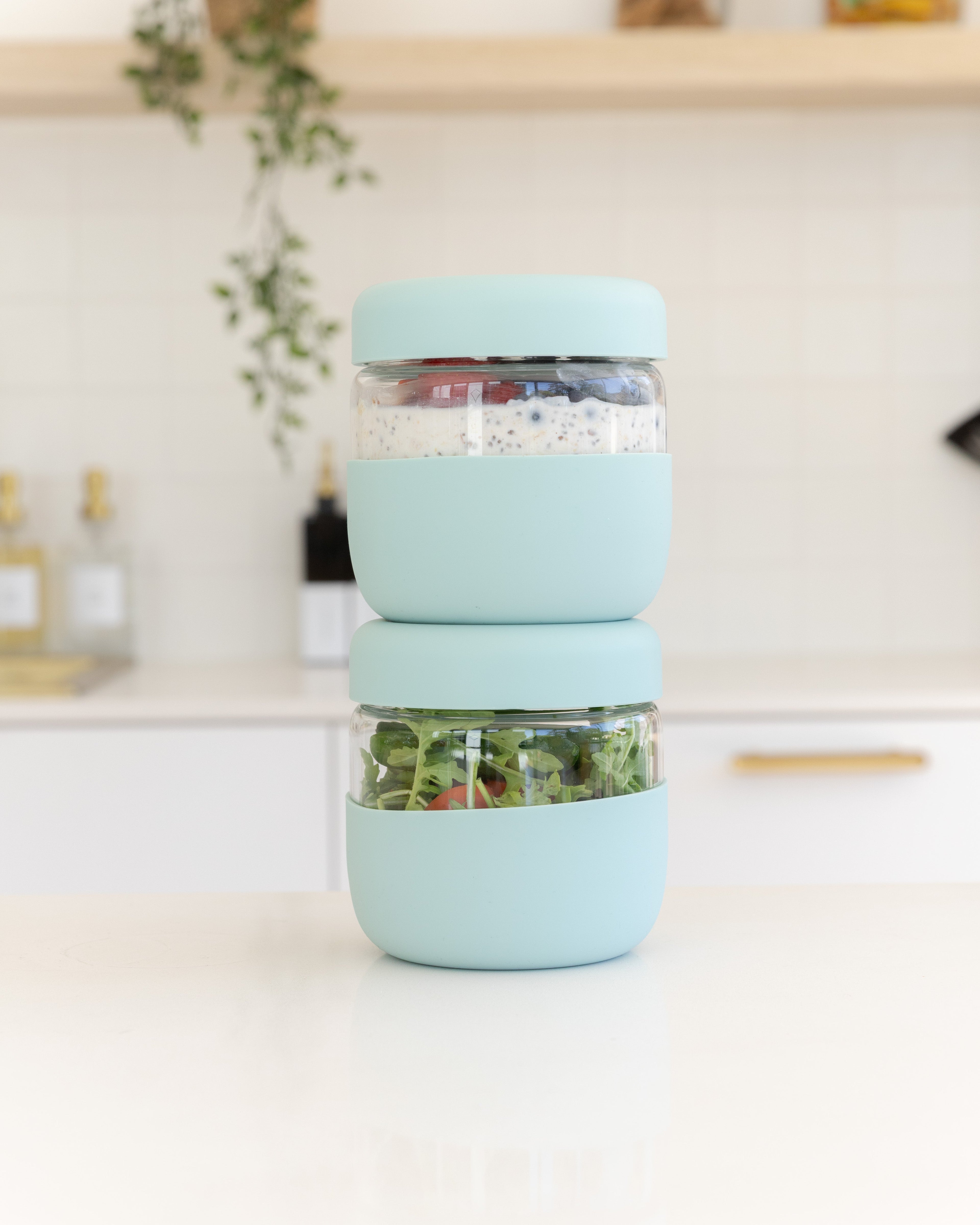 Glass Food Storage Jar - Little Label Co Australia - The Home of Organisation For Kitchen, Bathroom, Laundry & More