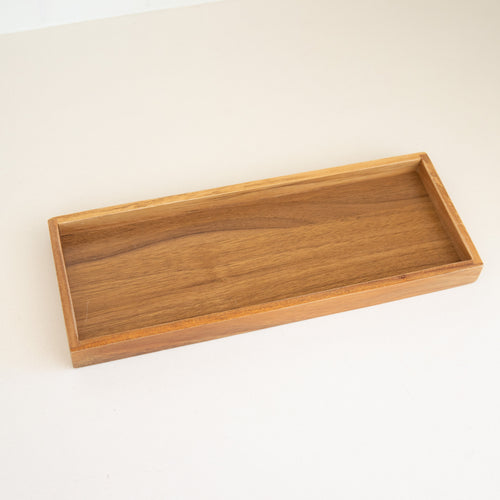 Acacia Rectangle Tray - Little Label Co Australia - The Home of Organisation For Kitchen, Bathroom, Laundry & More