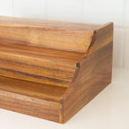 Acacia Wood Herb & Spice Shelf - Little Label Co Australia - The Home of Organisation For Kitchen, Bathroom, Laundry & More