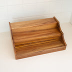 Acacia Wood Herb & Spice Shelf - Little Label Co Australia - The Home of Organisation For Kitchen, Bathroom, Laundry & More