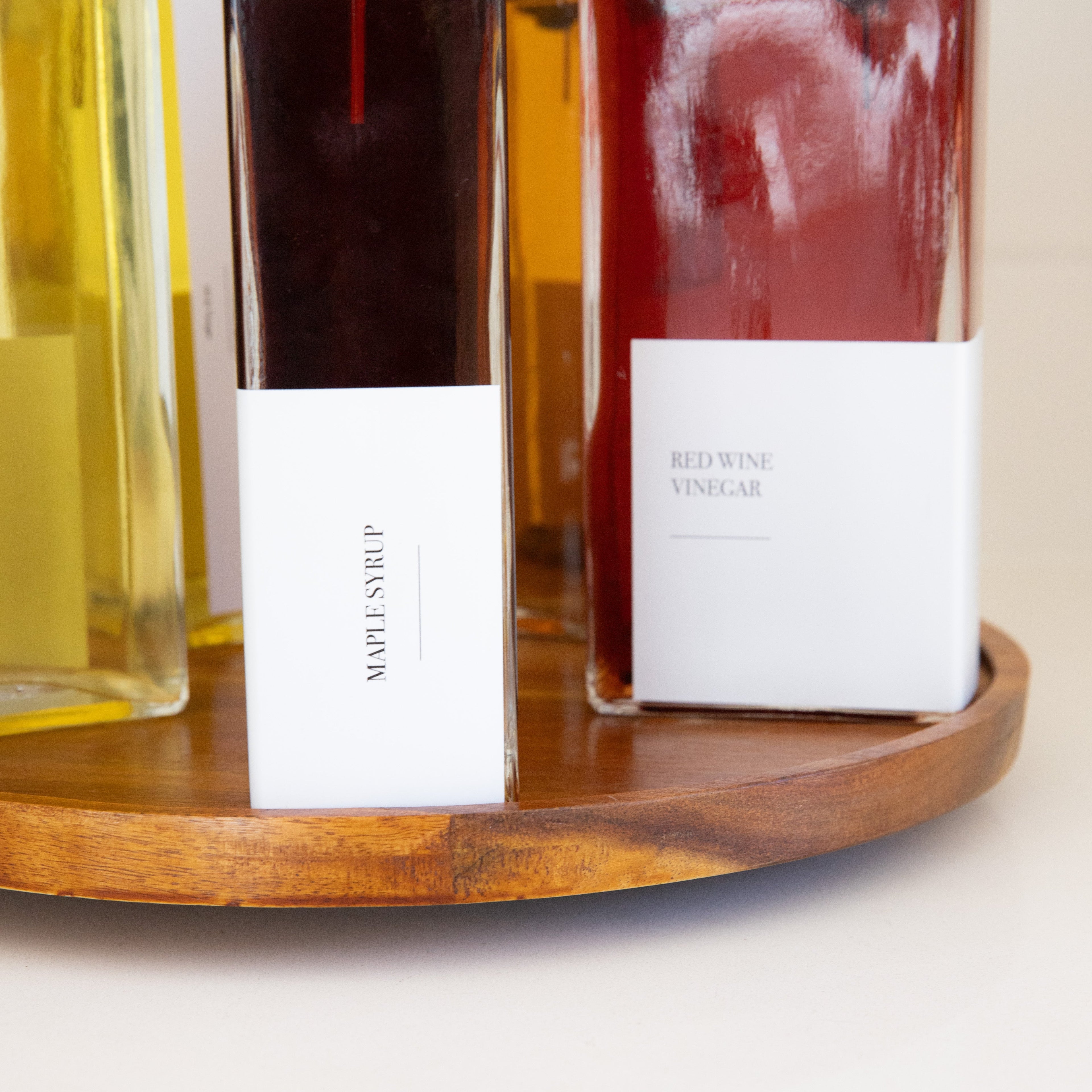 Acacia Lazy Susan - Little Label Co Australia - The Home of Organisation For Kitchen, Bathroom, Laundry & More