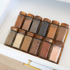 Acacia Drawer Spice Rack Pack - Little Label Co Australia - The Home of Organisation For Kitchen, Bathroom, Laundry & More
