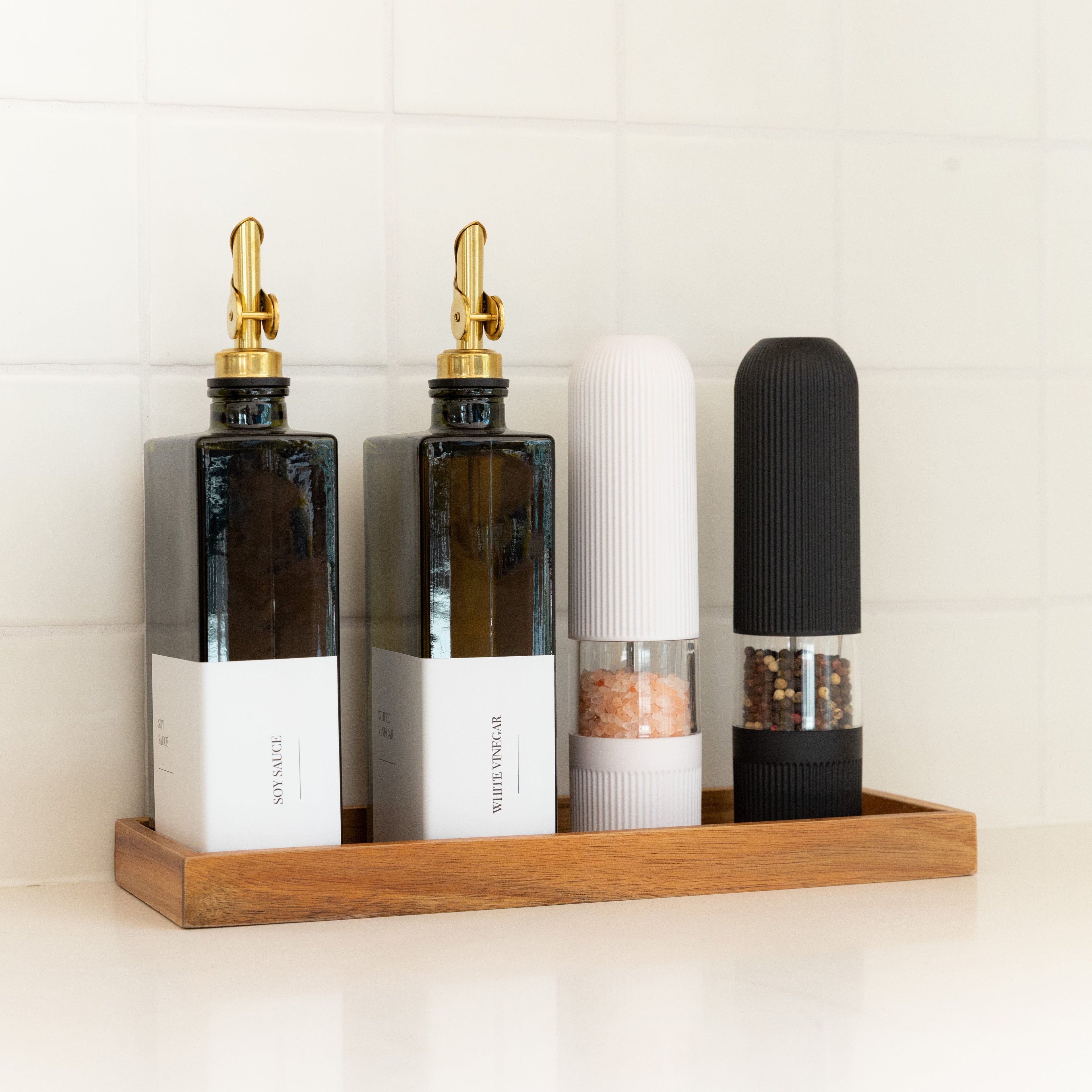 Countertop Seasoning Station - Little Label Co Australia - The Home of Organisation For Kitchen, Bathroom, Laundry & More