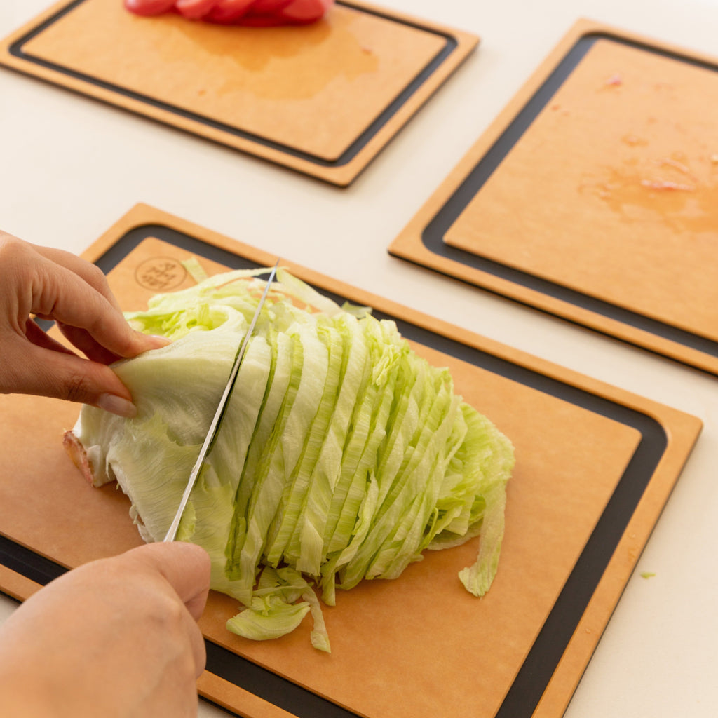 Wood Fibre Chopping Boards (3 Pack) - Little Label Co Australia - The Home of Organisation For Kitchen, Bathroom, Laundry & More