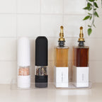 Clear Countertop Seasoning Station - Little Label Co Australia - The Home of Organisation For Kitchen, Bathroom, Laundry & More