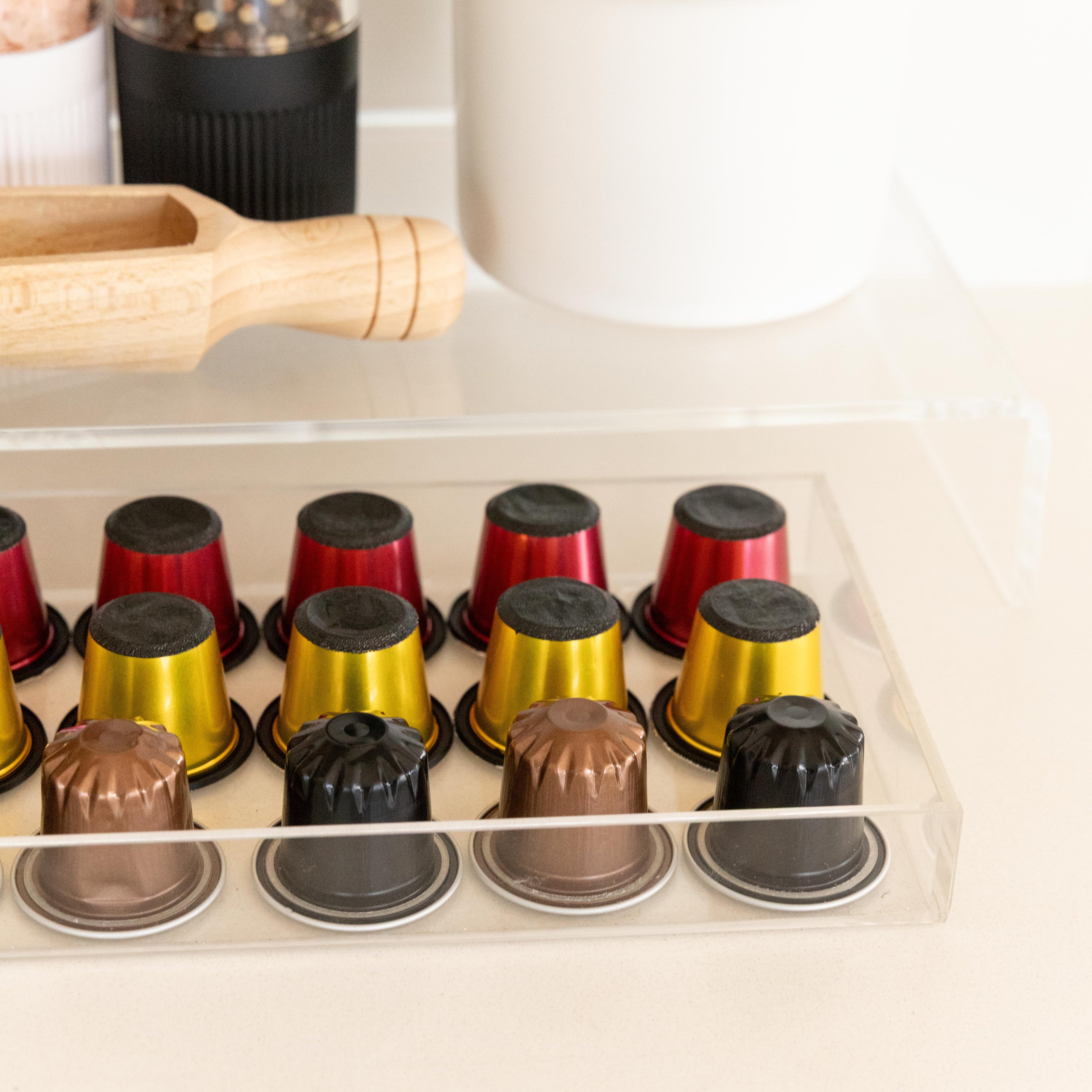 Acrylic Pantry Shelf Riser