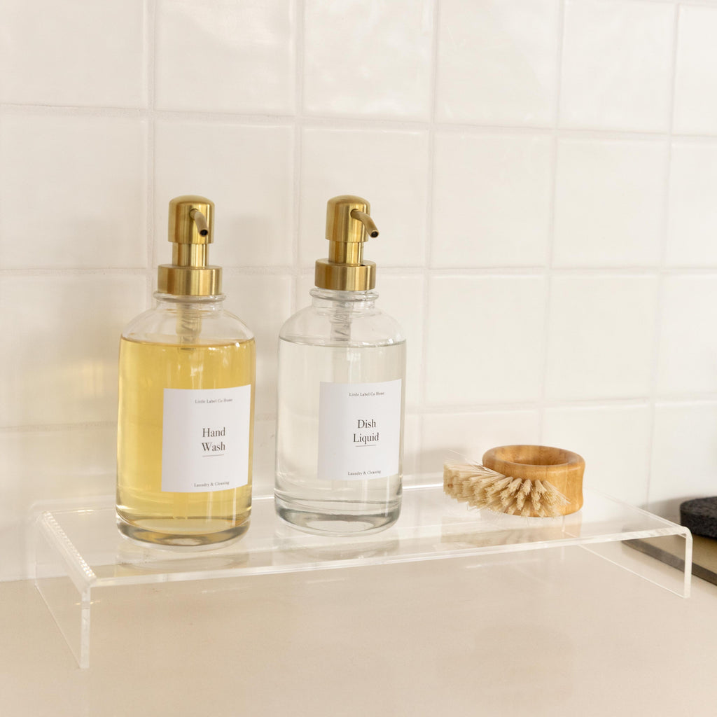 Acrylic Pantry Shelf Riser