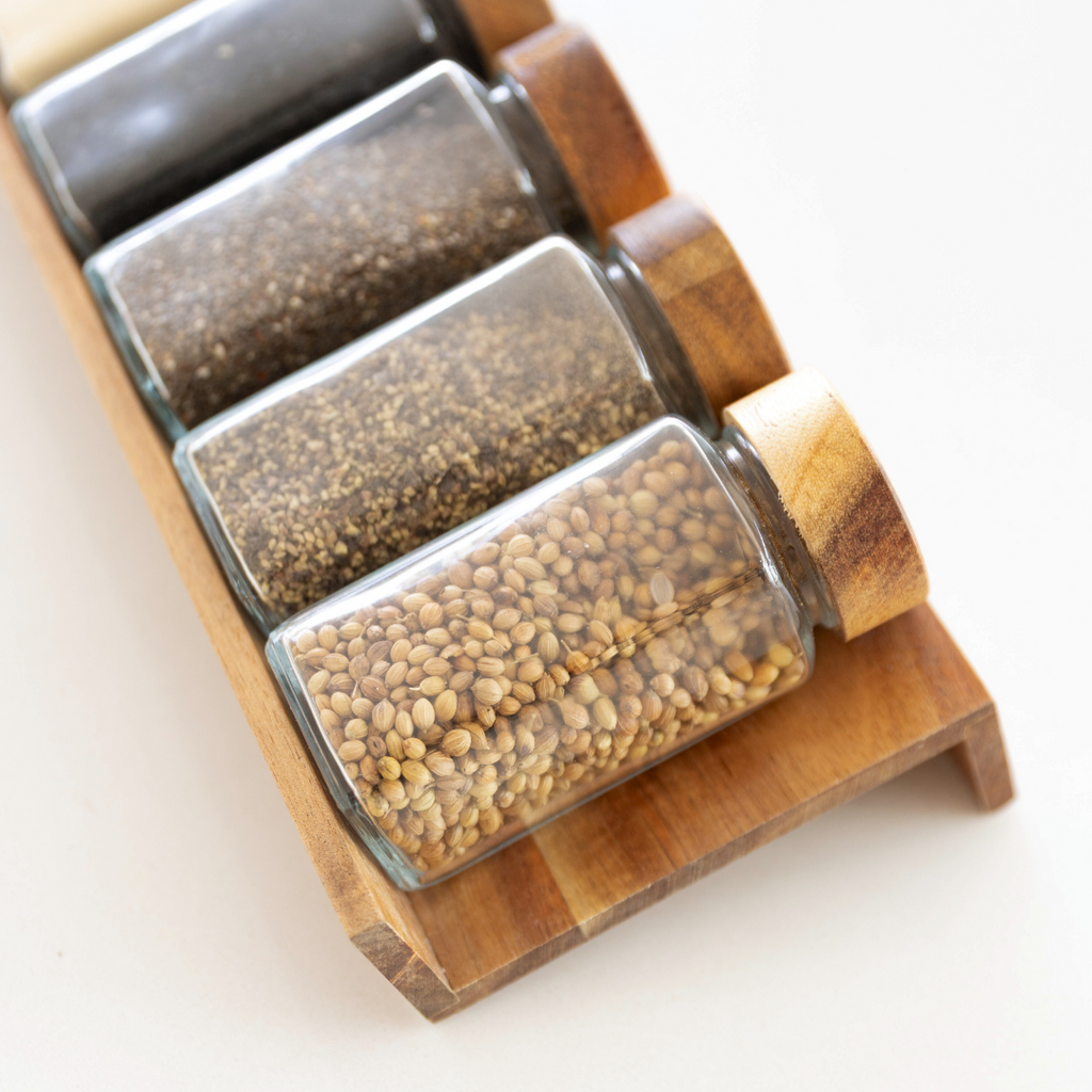 Acacia Herb & Spice Drawer Organiser (2 Pack) - Little Label Co Australia - The Home of Organisation For Kitchen, Bathroom, Laundry & More