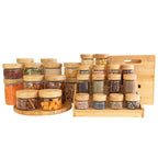 Ultimate Bamboo Screw Top Pantry Container Set