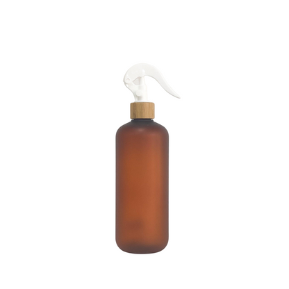 Brown Frost Bottle with White Spray - 500ml