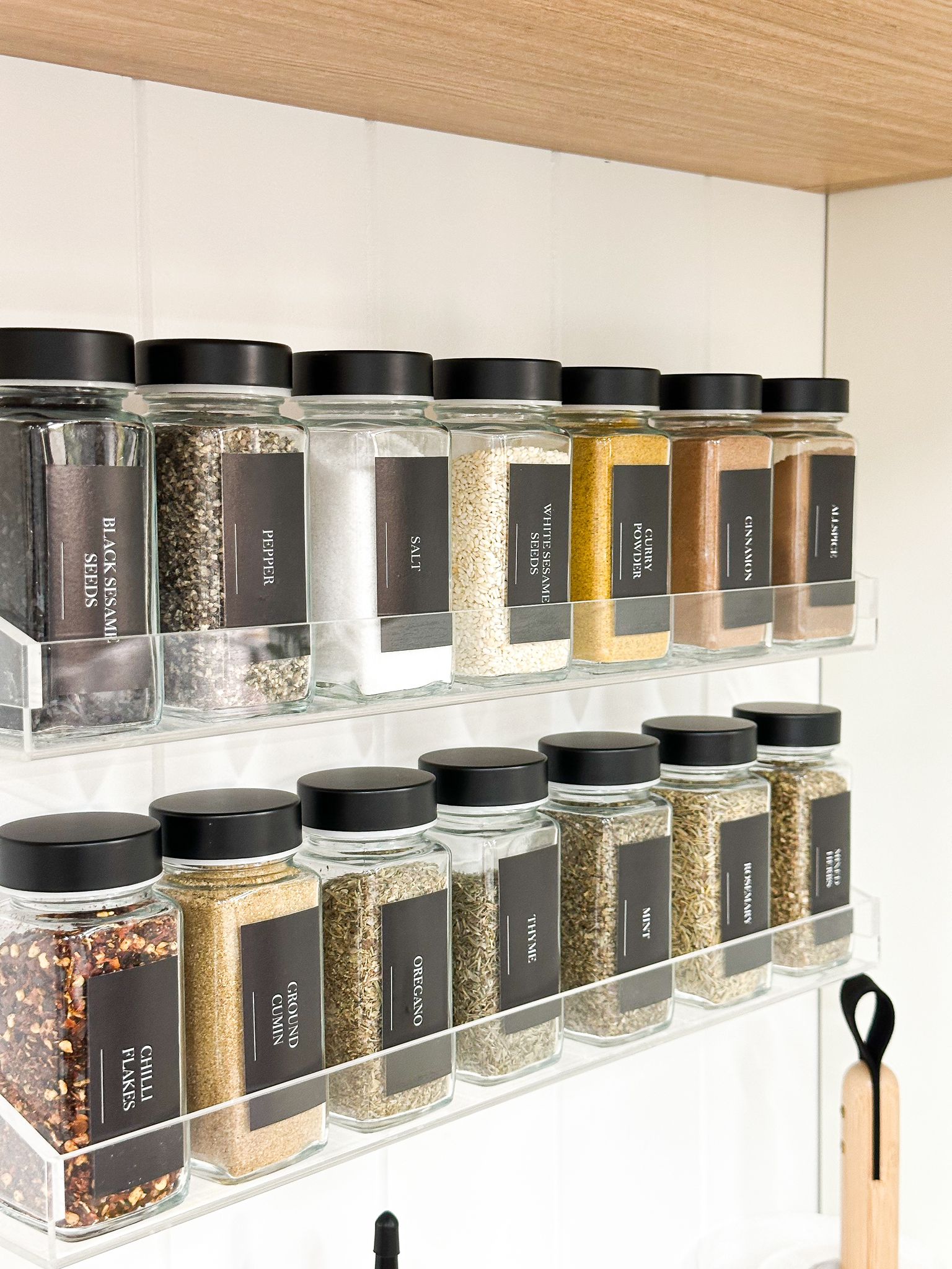 Black Shaker Spice Jar - 125ml