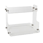 Acrylic 2-Tier Shelf Organiser - Little Label Co - Storage & Organization - 40%, Bathroom & Cleaning, Bathroom Organisation, Beauty Product Organisation, Home Organisation, Kitchen Organisation, Kitchen Storage, Laundry Organisation, Make Up Storage, Pantry Organisation
