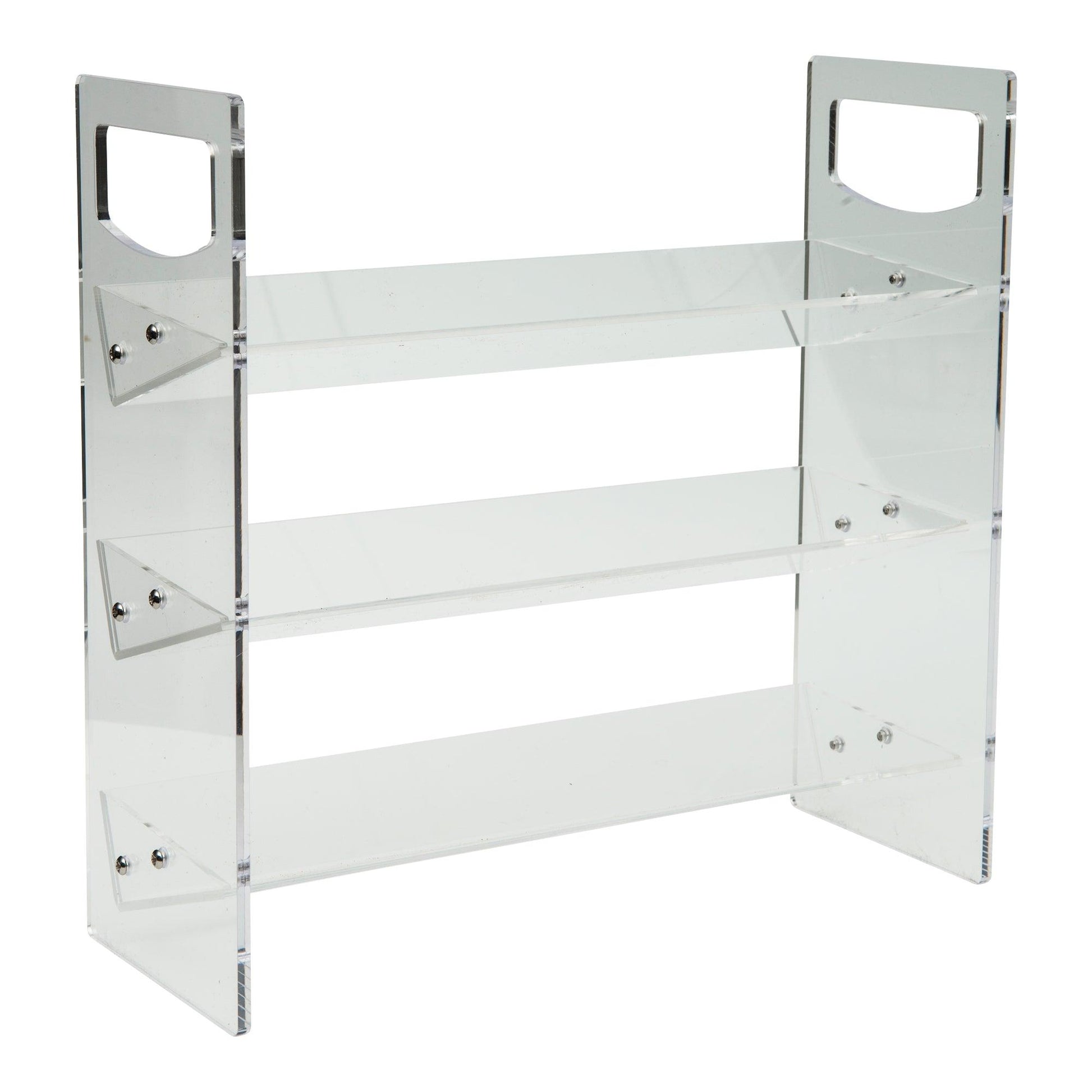3 Tier Acrylic Herb & Spice Rack for Herb & Spice Organisation. Bench top spice rack or pantry herb & spice rack