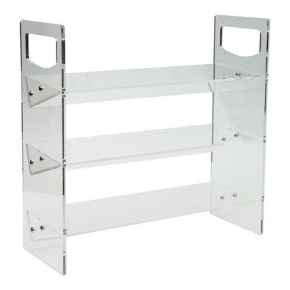 3 Tier Acrylic Herb & Spice Rack for Herb & Spice Organisation. Bench top spice rack or pantry herb & spice rack