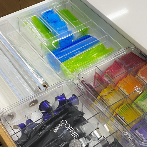 Acrylic Food Wrap Dispenser 3 Inserts - Little Label Co - Kitchen Tools & Utensils - 20%