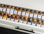 Acrylic Herb & Spice Drawer Organiser - Little Label Co - New to Store - Herb & Spice Jar Storage, Herb & Spice Organisation, Kitchen Organisation, Kitchen Storage, Pantry Organisation