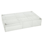 Acrylic Sandwich Bag Organiser - Little Label Co - Food Wrap Dispensers - 20%, Acrylic Food Wrap Dispenser, Acrylic Storage, Food Wrap Dispenser, Glad Bags, Kitchen Storage