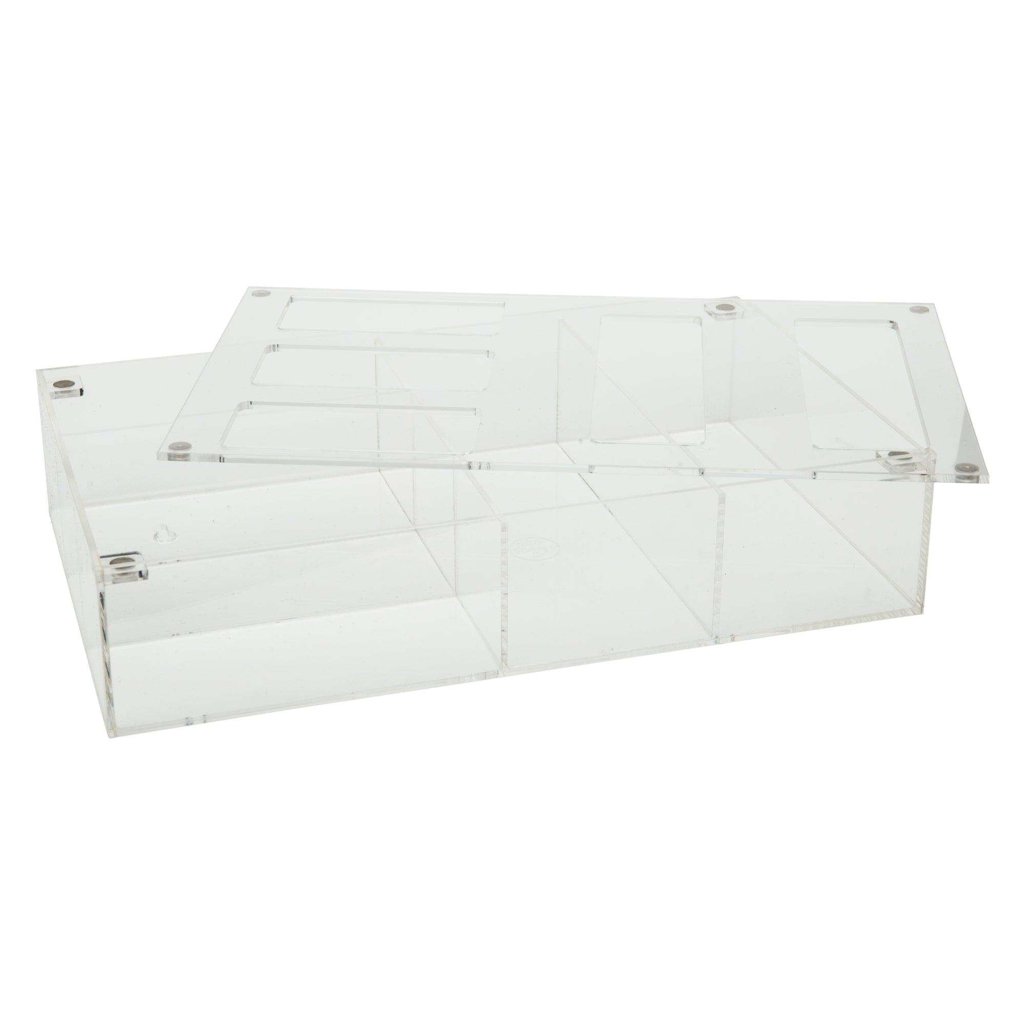 Acrylic Sandwich Bag Organiser - Little Label Co - Food Wrap Dispensers - 20%, Acrylic Food Wrap Dispenser, Acrylic Storage, Food Wrap Dispenser, Glad Bags, Kitchen Storage