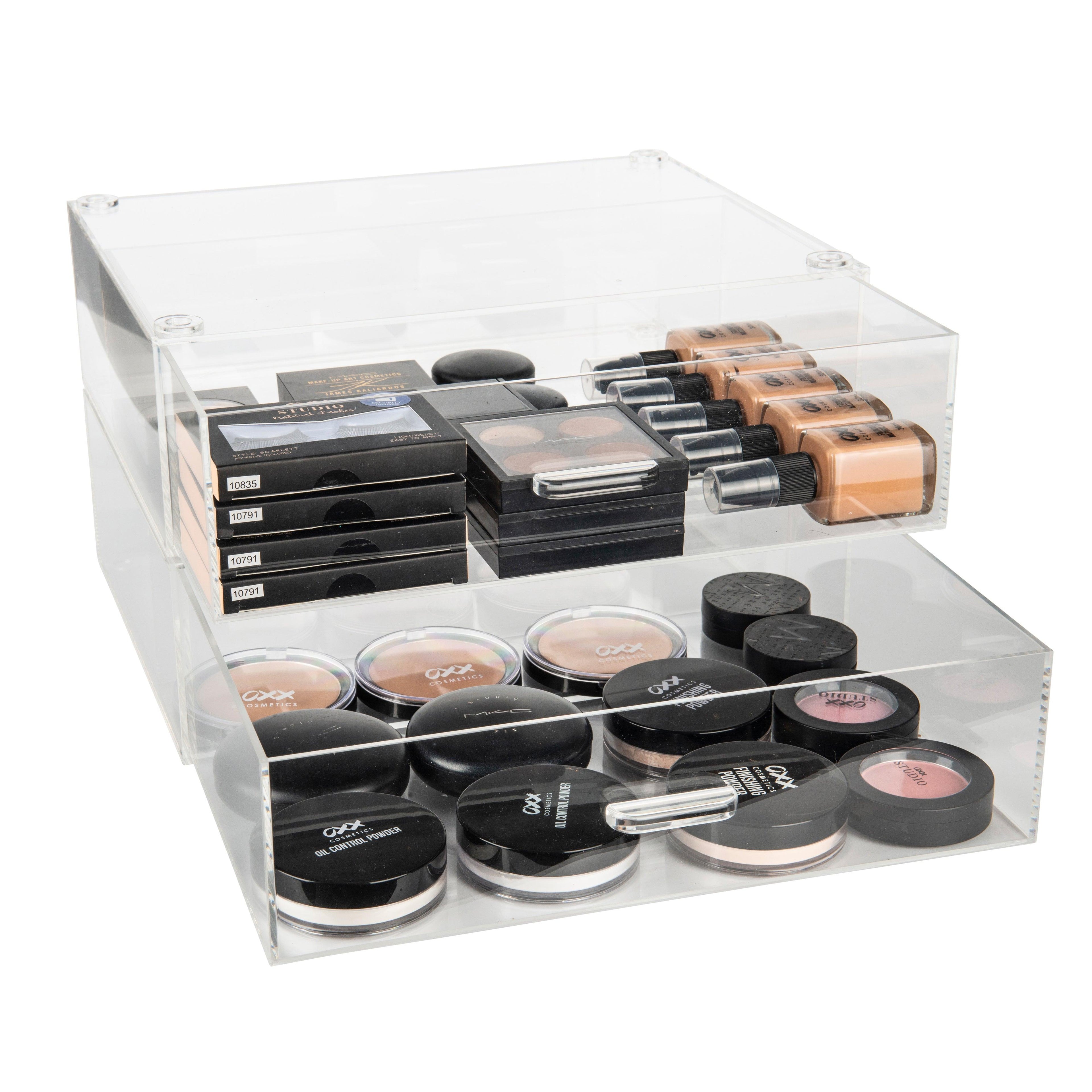 Acrylic Stackable Cosmetic Drawer 33cm - Little Label Co - Storage & Organization - 20%, Acrylic Storage, Bathroom Organisation, Bathroom Storage, Catchoftheday, Kitchen Organisation, Kitchen Storage, Makeup Organisation, Organisation Drawer, warehouse