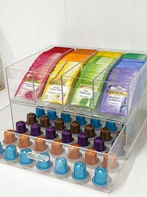 Acrylic Stackable Cosmetic Drawer 33cm - Little Label Co - Storage & Organization - 20%, Acrylic Storage, Bathroom Organisation, Bathroom Storage, Catchoftheday, Kitchen Organisation, Kitchen Storage, Makeup Organisation, Organisation Drawer, warehouse