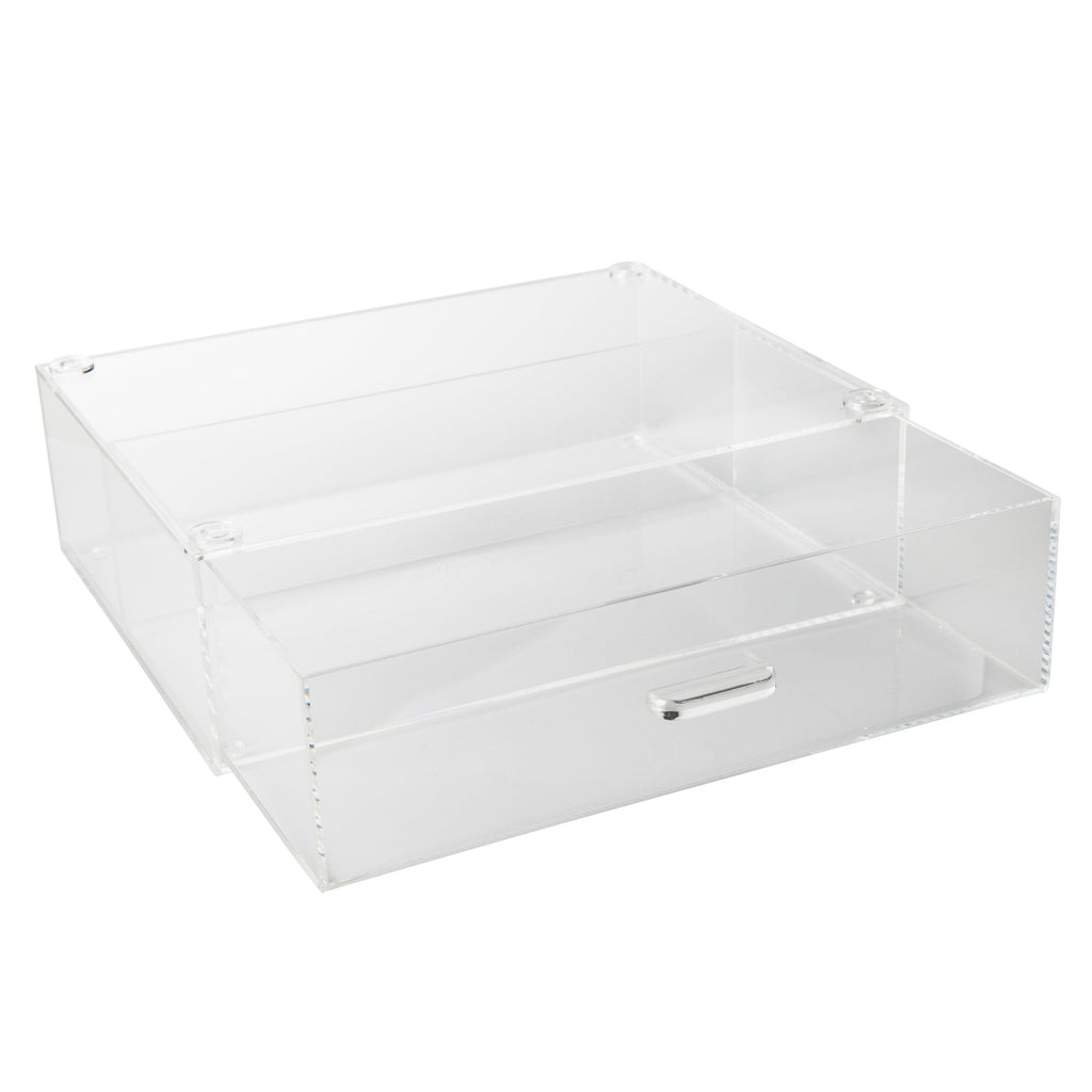 Acrylic Stackable Cosmetic Drawer 33cm - Little Label Co - Storage & Organization - 20%, Acrylic Storage, Bathroom Organisation, Bathroom Storage, Catchoftheday, Kitchen Organisation, Kitchen Storage, Makeup Organisation, Organisation Drawer, warehouse