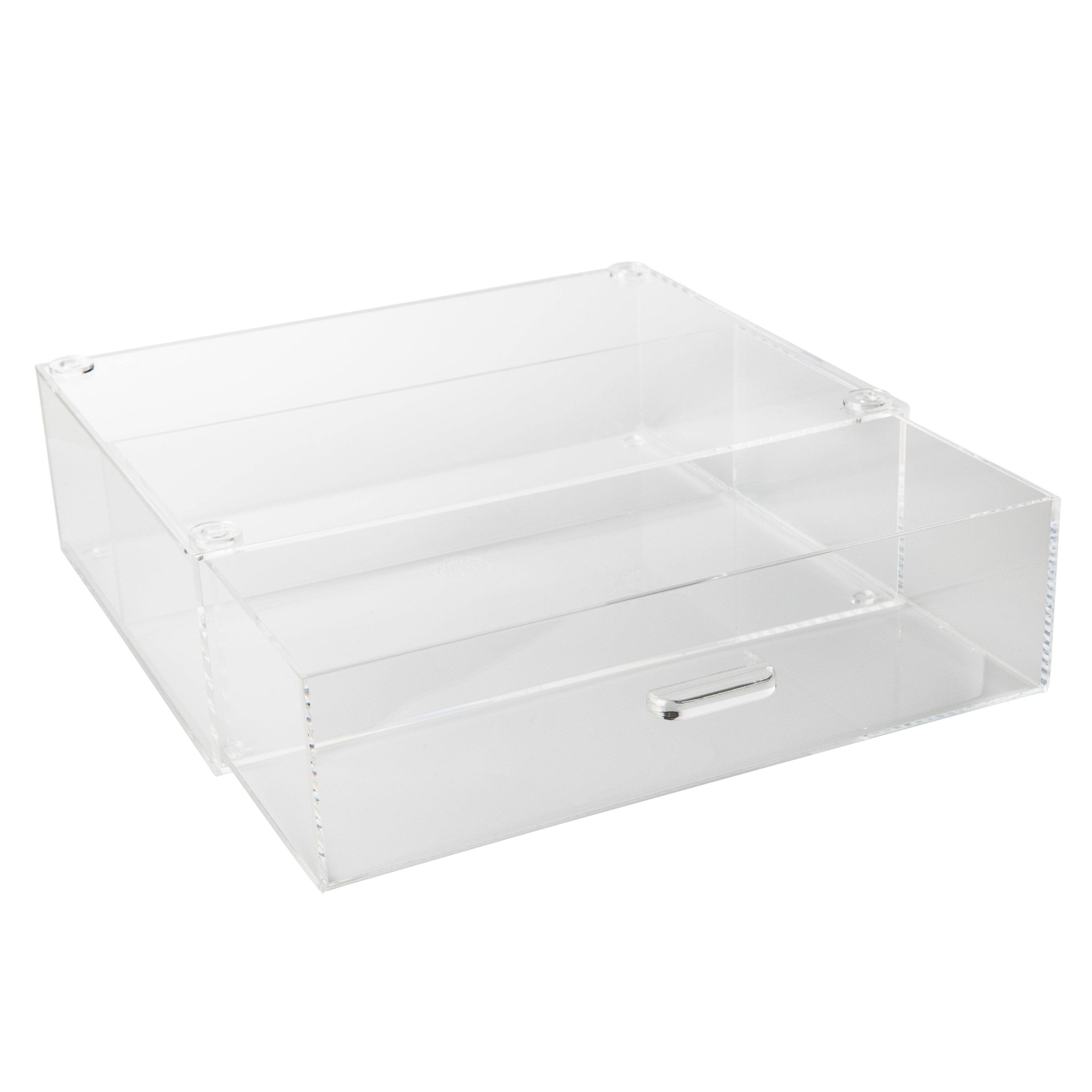 Acrylic Stackable Cosmetic Drawer 33cm - Little Label Co - Storage & Organization - 20%, Acrylic Storage, Bathroom Organisation, Bathroom Storage, Catchoftheday, Kitchen Organisation, Kitchen Storage, Makeup Organisation, Organisation Drawer, warehouse