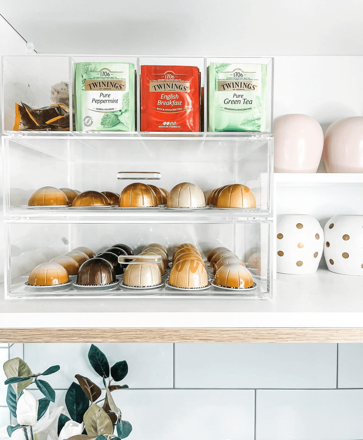 Acrylic Stackable Cosmetic Drawer 33cm - Little Label Co - Storage & Organization - 20%, Acrylic Storage, Bathroom Organisation, Bathroom Storage, Catchoftheday, Kitchen Organisation, Kitchen Storage, Makeup Organisation, Organisation Drawer, warehouse