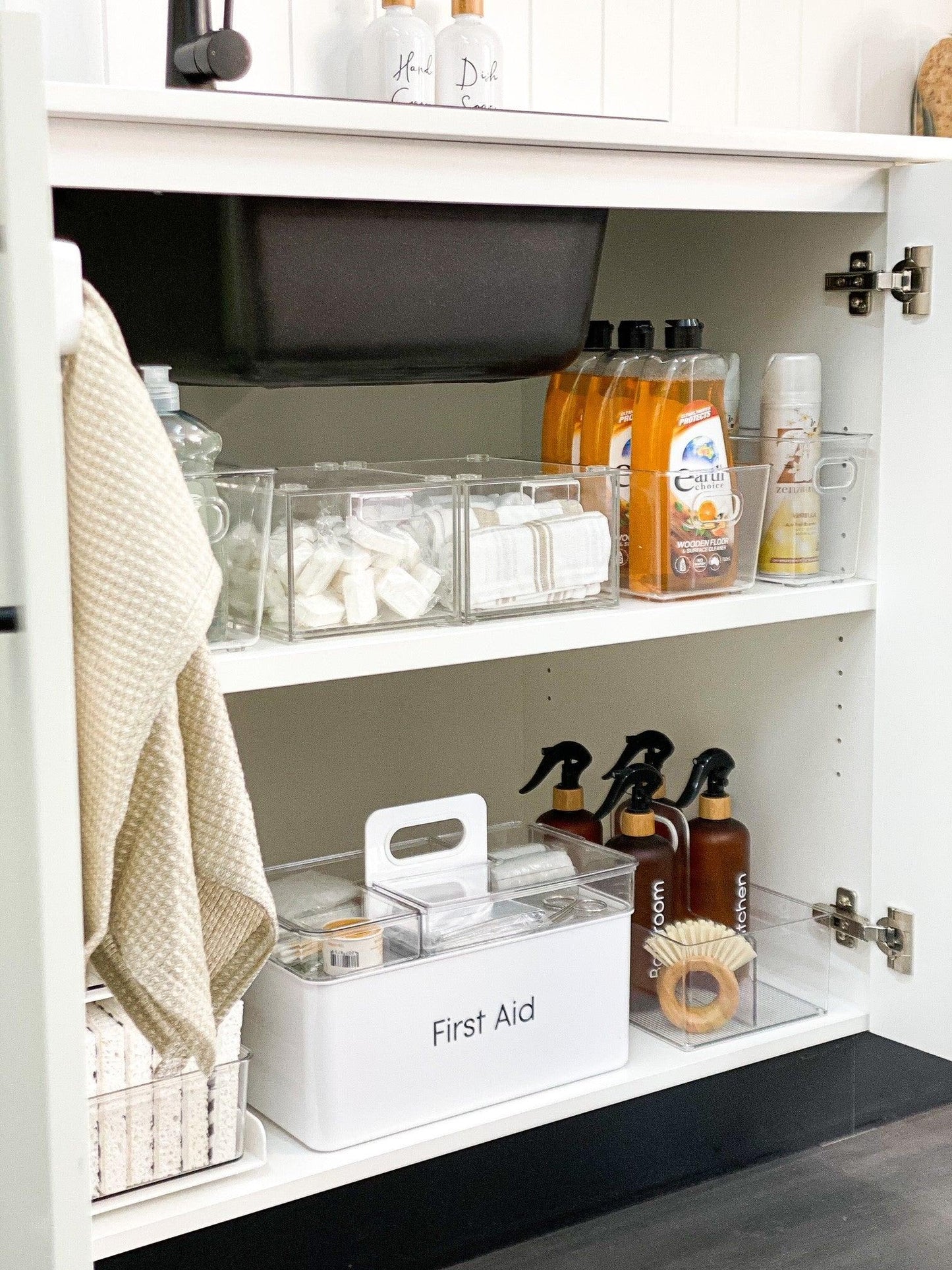Acrylic Stackable Drawer Organiser 15.5cm - Little Label Co - Storage & Organization - 20%, Catchoftheday, Kitchen Organisation, Kitchen Storage, Make Up Storage, Makeup Organisation, Stackable Drawers, Under Skin Organiser, warehouse
