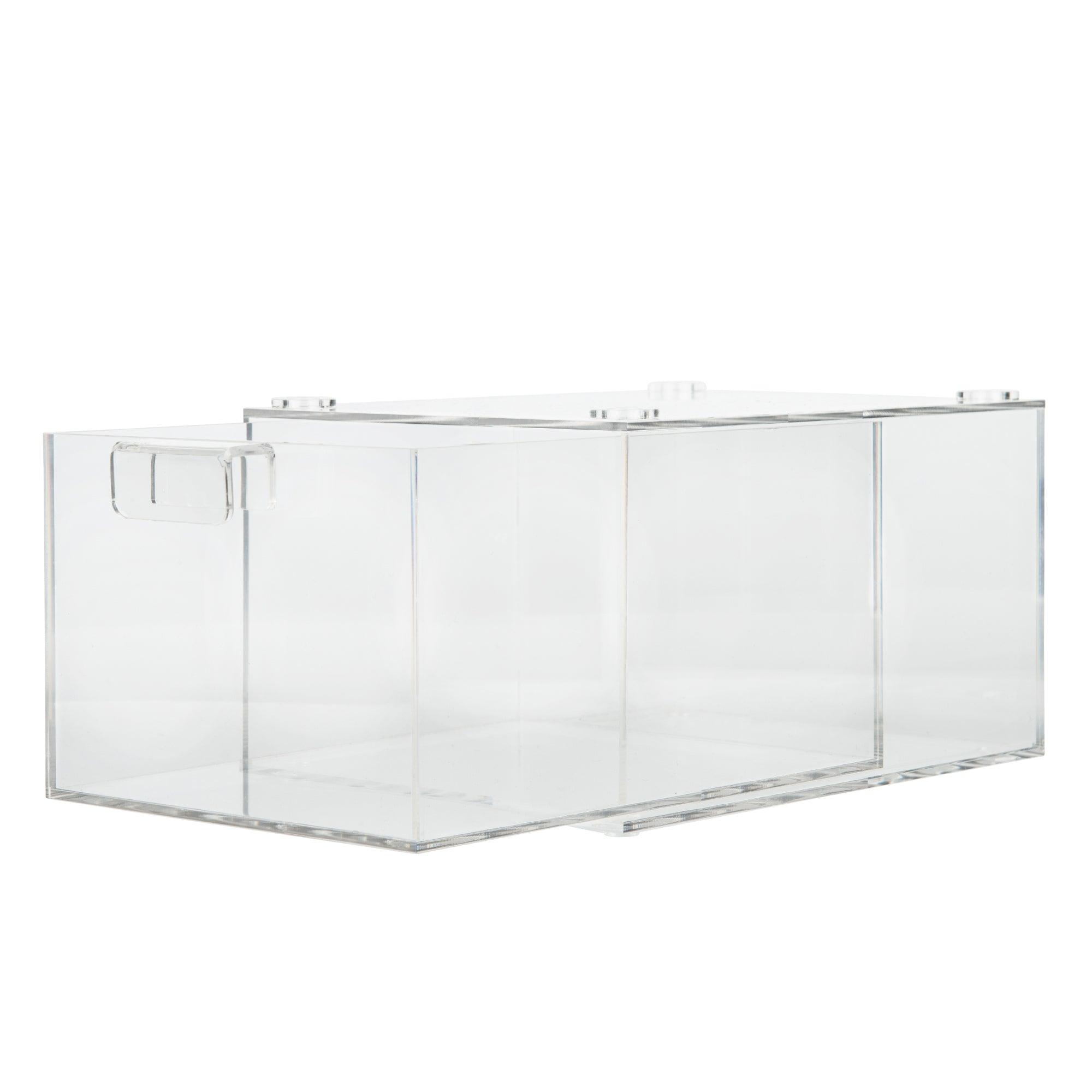 Acrylic Stackable Drawer Organiser 15.5cm - Little Label Co - Storage & Organization - 20%, Catchoftheday, Kitchen Organisation, Kitchen Storage, Make Up Storage, Makeup Organisation, Stackable Drawers, Under Skin Organiser, warehouse