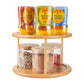 Bamboo 2-Tier Lazy Susan 28cm - Little Label Co - Lazy Susan - 60%, Bamboo Lazy Susan, Bathroom & Cleaning, Bathroom Organisation, Bathroom Storage, Beauty Product Organisation, Bench-top Organisation, Kitchen Organisation, Kitchen Storage, Lazy Susan, Pantry Organisation