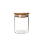 Bamboo Glass Jars Large Pack - Little Label Co - Spice Organizers - Bamboo Storage Solutions, bundle, Dry Food Strorage, Glass Storage, Herb & Spice Jar, Herb & Spice Jars, Kitchen Organisation, Kitchen Storage, Bamboo Glass Jars Large Pantry Container Pack , Little Label Co Air Tight Containers for Pantry Organisation and Food Storage. 