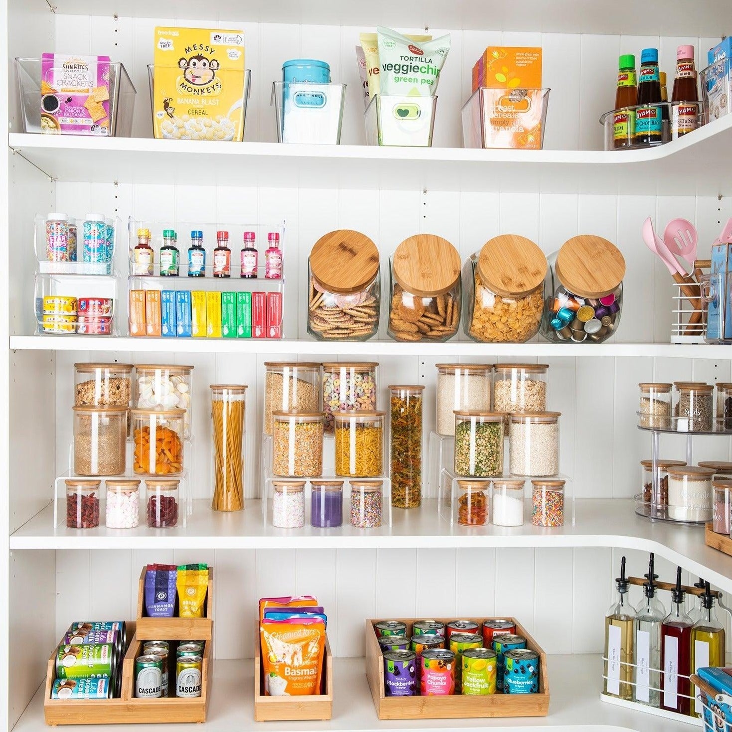 Bamboo Glass Snack Jar - Little Label Co - Food Storage Containers - 20%, Catchoftheday, mw_grouped_product