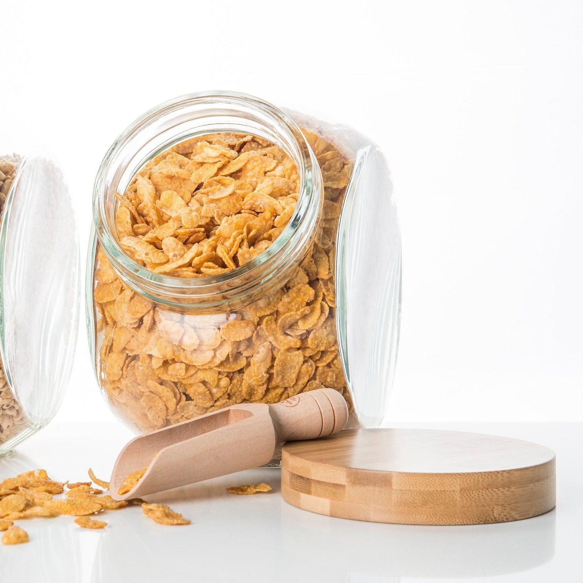 Bamboo Glass Snack Jar - Little Label Co - Food Storage Containers - 20%, Catchoftheday, mw_grouped_product