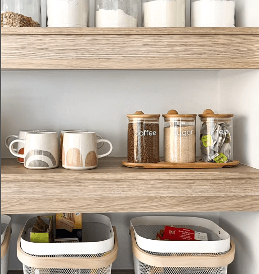 Bamboo Glass Trio Set Round 500ml - Little Label Co - Food Storage Containers - 20%, Catchoftheday