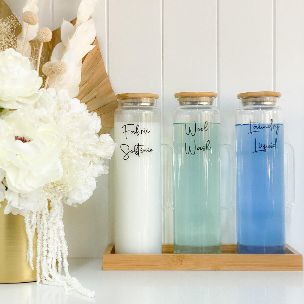 Bamboo Rectangle Tray - Little Label Co - Storage & Organization - 60%