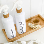 Bamboo Rectangle Tray - Little Label Co - Storage & Organization - 60%