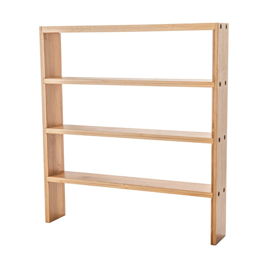Bamboo Standing 4-Tier Shelf (for 75ml spice jars) - Little Label Co - Spice Organizers - 60%