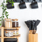Bamboo Three Tier Corner Shelf - Little Label Co - Kitchen Organizers - 60%, Bamboo Storage Solutions, Catchoftheday, warehouse
