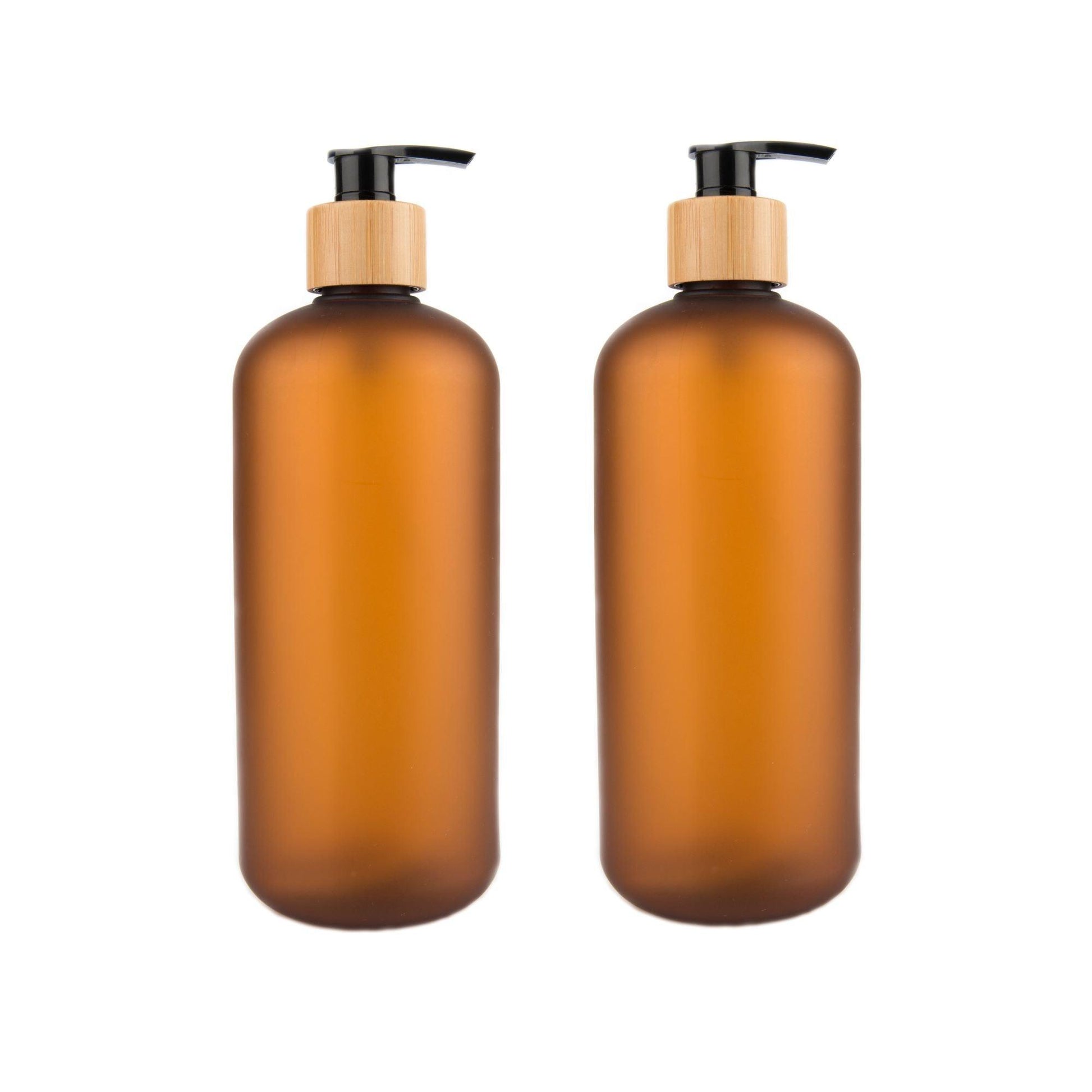 Brown Plastic Pump Bottle 800ml - Little Label Co - Kitchen Tools & Utensils - 20%
