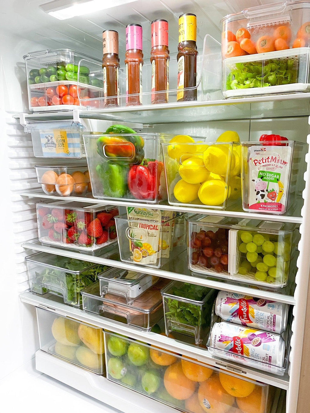 Clear Can Organiser Small - Little Label Co - Kitchen Organizers - 20%, Catchoftheday, PLASTIC